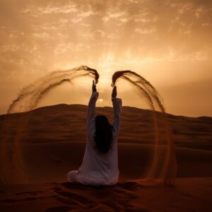 Merzouga-desert-sunset