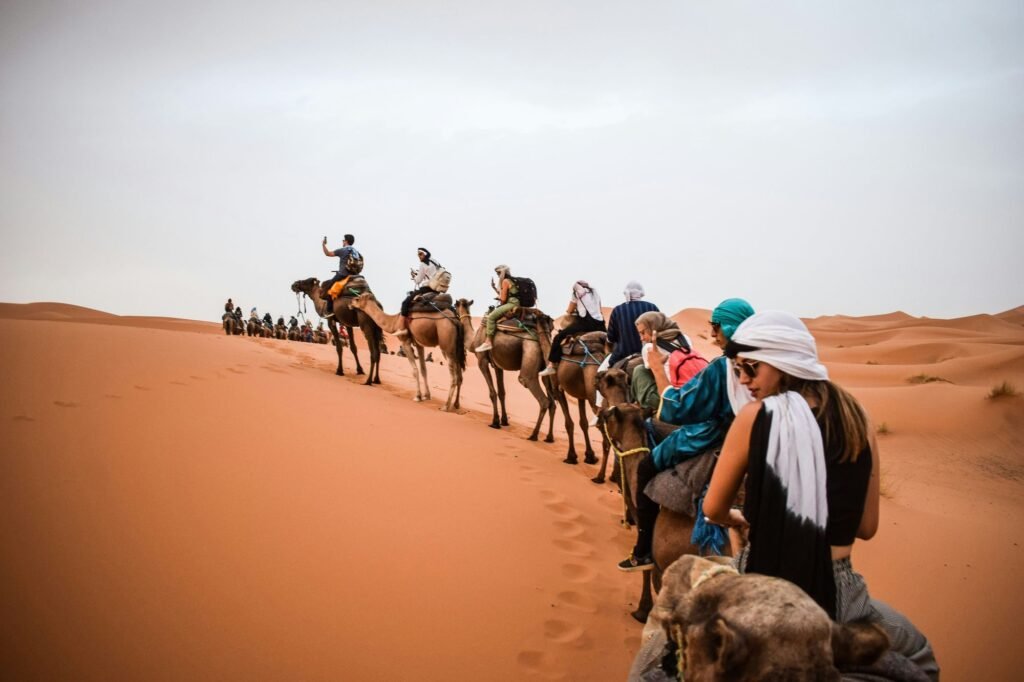 Camel Trekking in Merzouga Desert