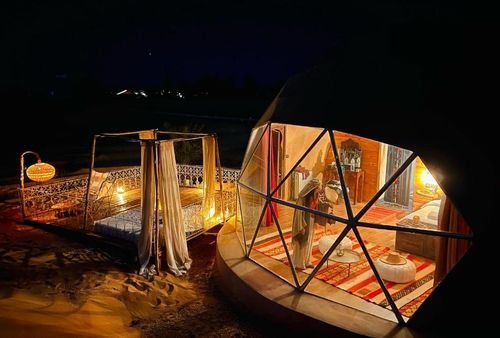 Stay in Luxury Desert tent Morocco
