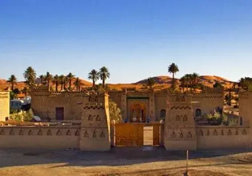 Auberge les roches in Merzouga Sahara Desert